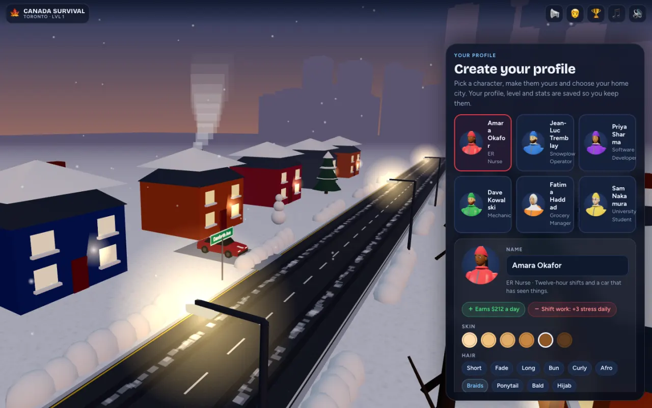 Canada Survival screenshot